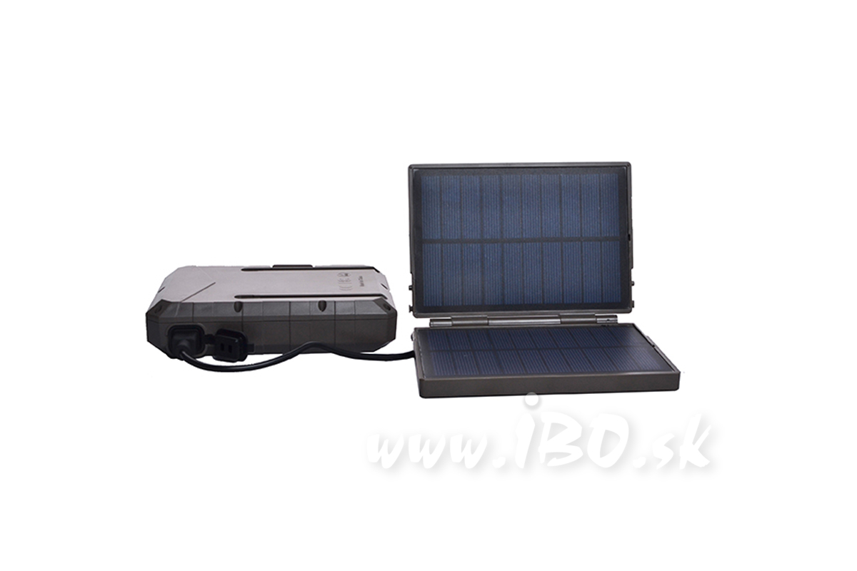 Solární panel s power bankou 10400mAh pro fotopasti Spromise / ScoutGuard