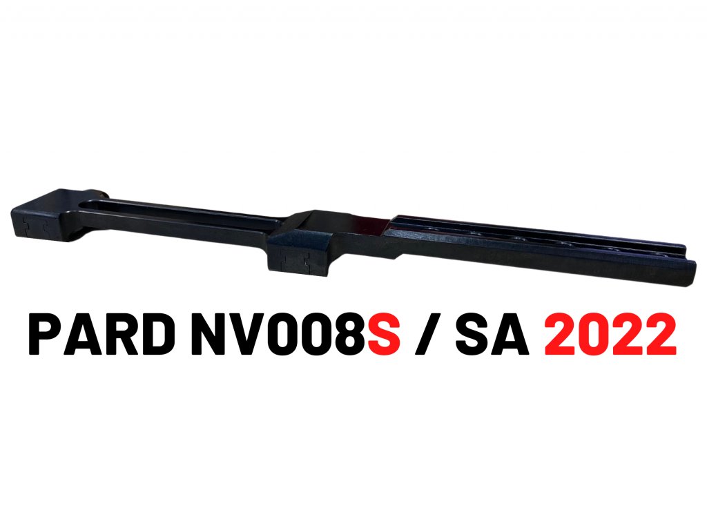 Ocelová montáž na CZ557 ZÁSOBNÍKOVÁ pro PARD NV008S a SA 2022