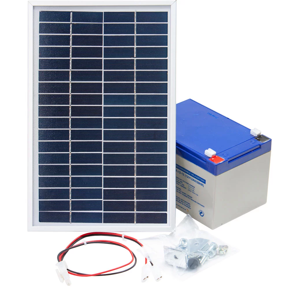Solární panel 6W pro bateriové zdroje napětí Olli 9.07 B a 9.07 S na elektrický