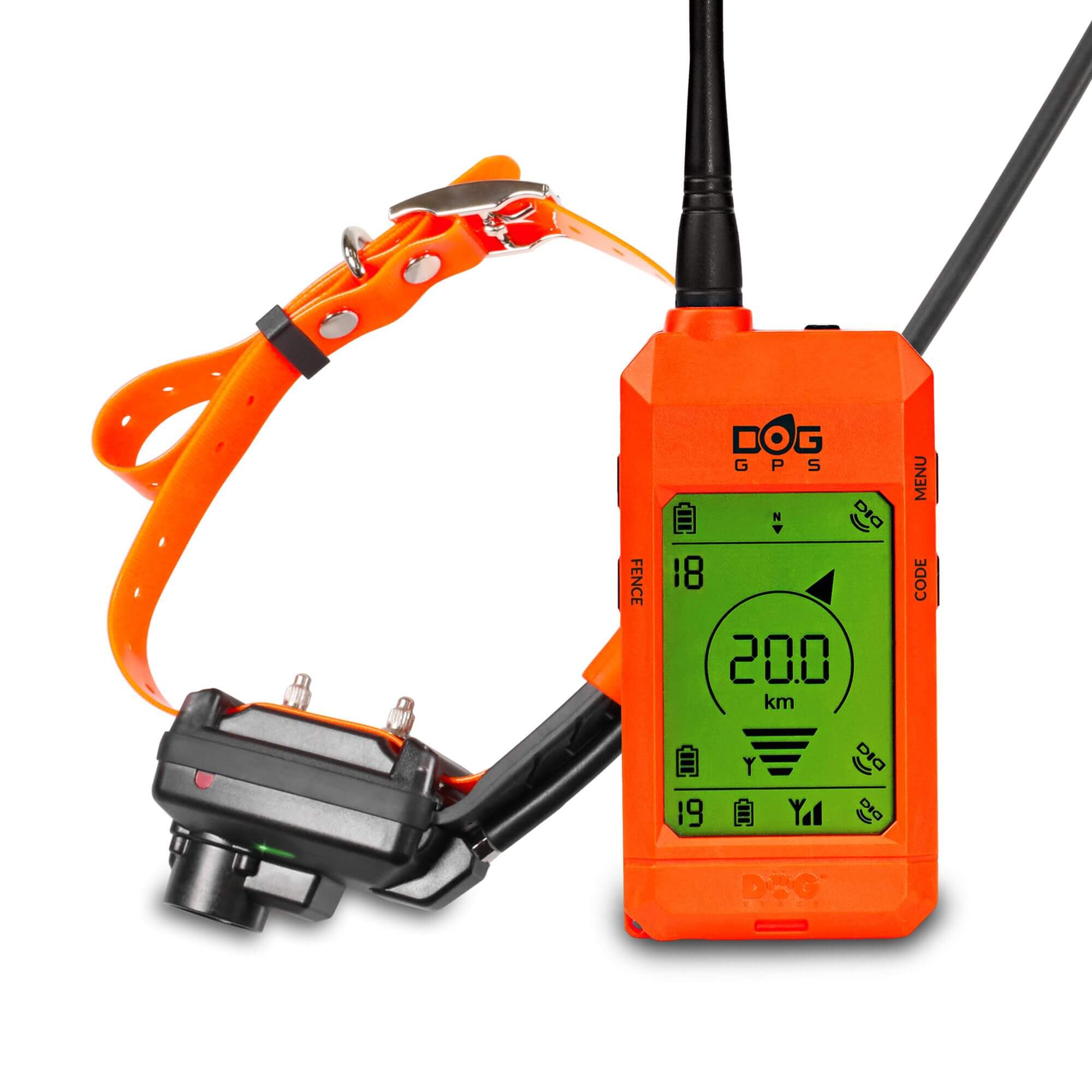 Vyhledávací a výcvikové zařízení se zvukovým lokátorem DOG GPS X25TB Short
