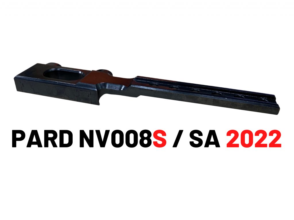 Ocelová montáž na Weaver SHORT pro PARD NV008S a SA 2022