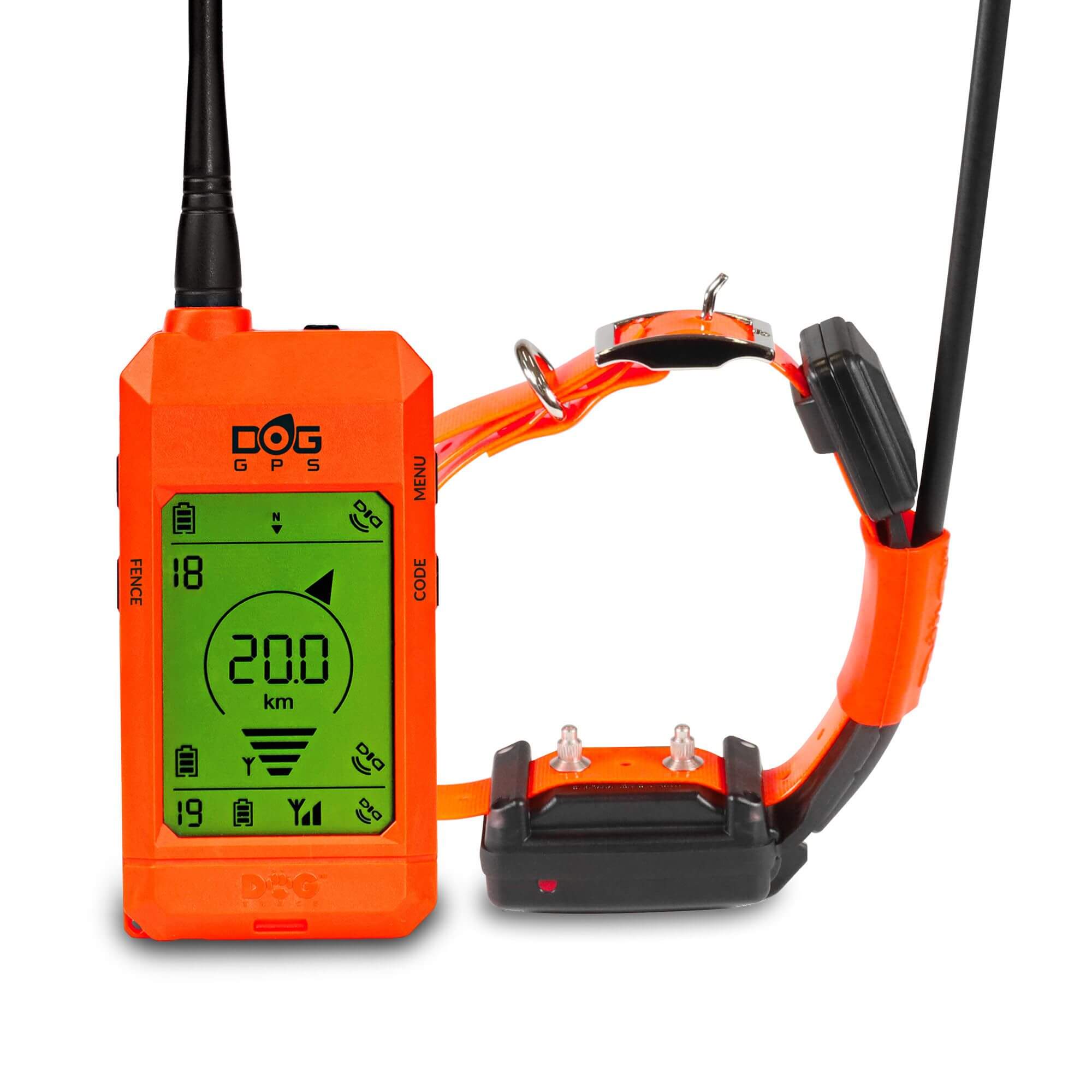 Vyhledávací a výcvikové zařízení pro psy DOG GPS X25T Short