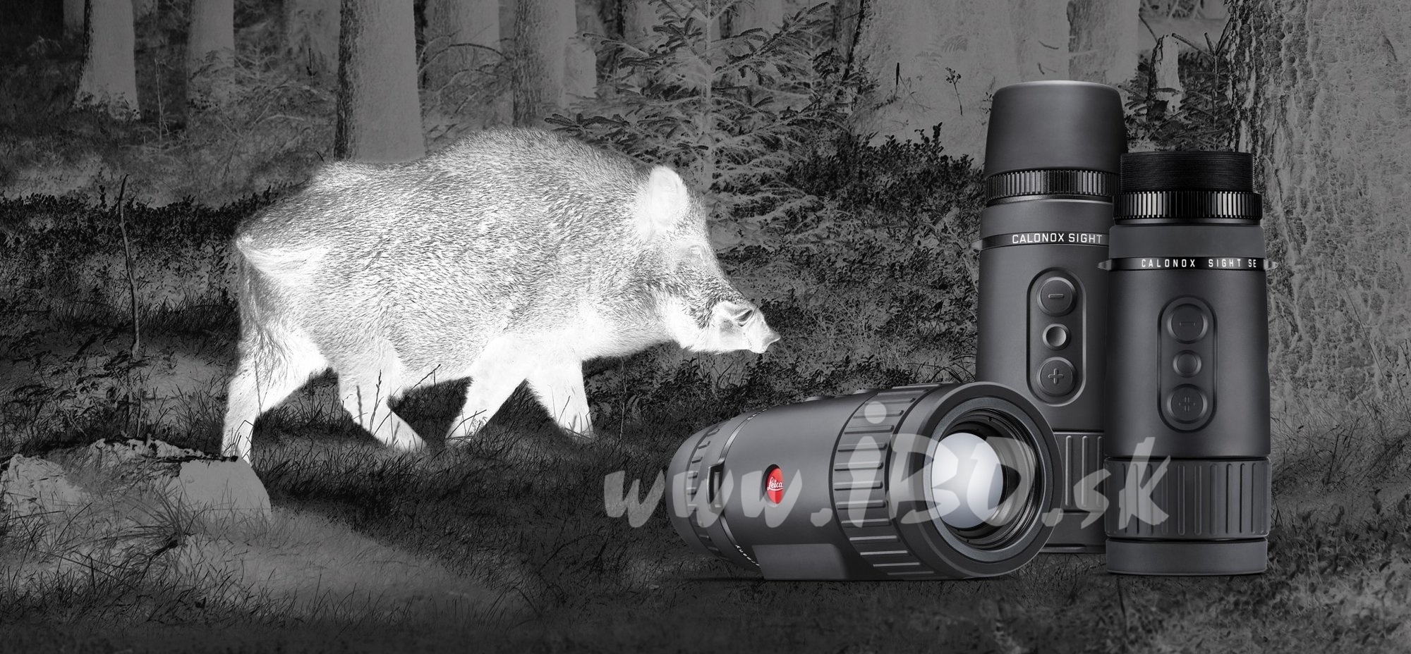 Termovizní předsádka Leica Calonox Sight SE - detekce na 2000 m
